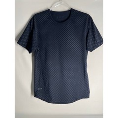 BYLT Drop Cut Short Sleeve T-shirt Black Gray Polka Dot Size Small Men’s