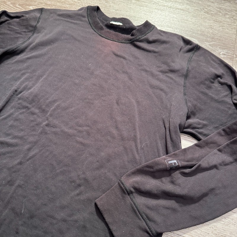 Patagonia Sweater Mens Medium Black Long Sleeve Capilene Baselayer R1 Gorpcore gallery