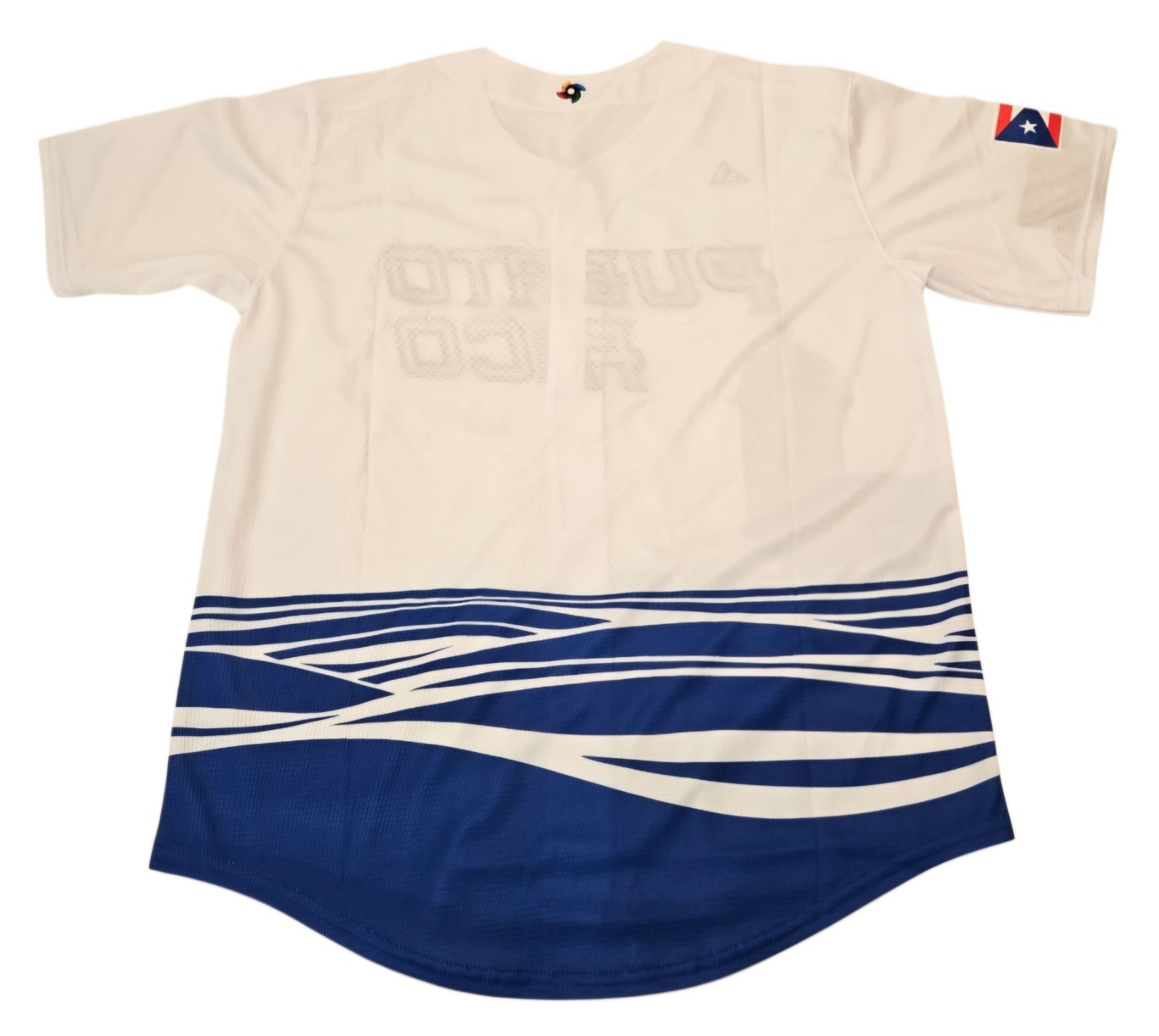 Blank Adidas 2023 World Baseball Classic Puerto Rico Stitched White Jersey gallery