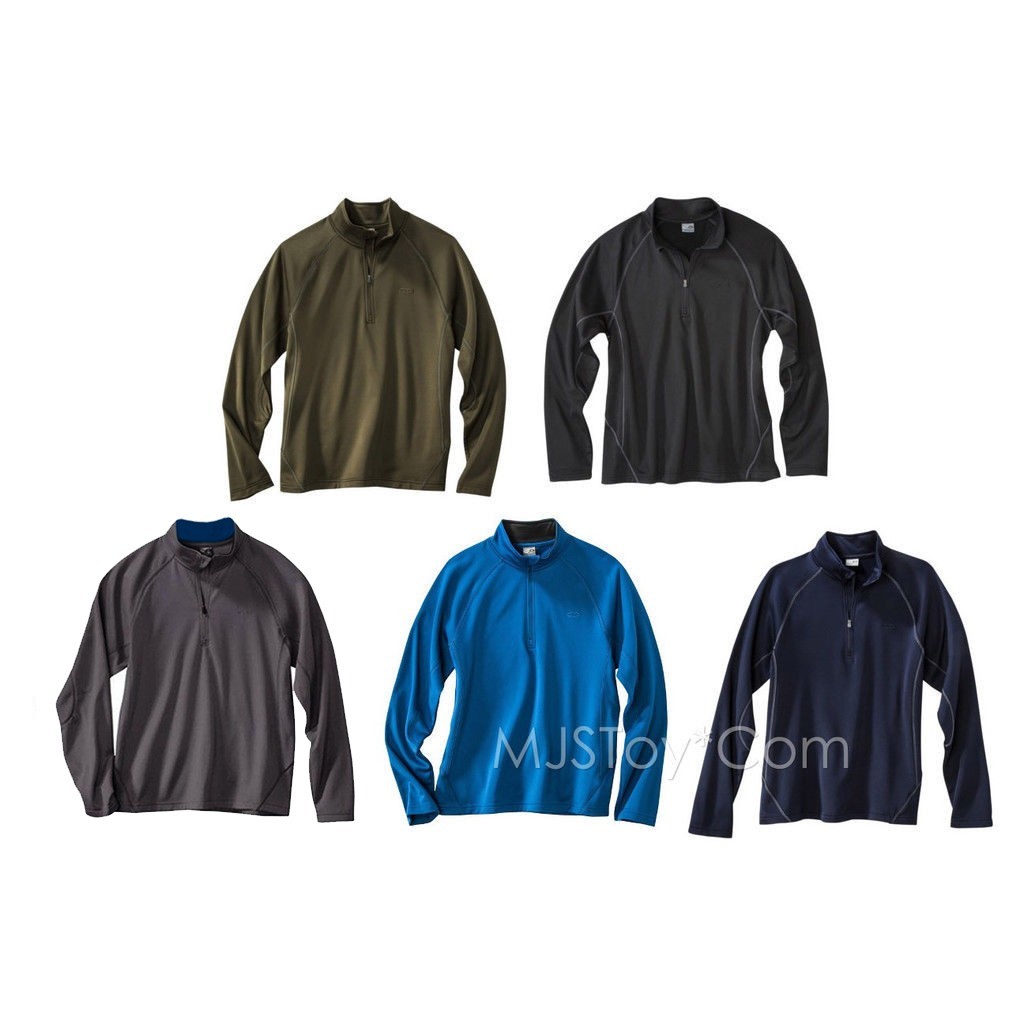 NWT C9 Champion Men Sport Training Fleece Quarter-Zip Long Sleeve Shirt S M L XL gallery