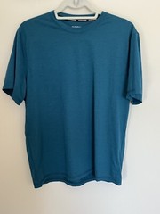 Outerknown Active Green Teal Short Sleeve T-shirt size Large