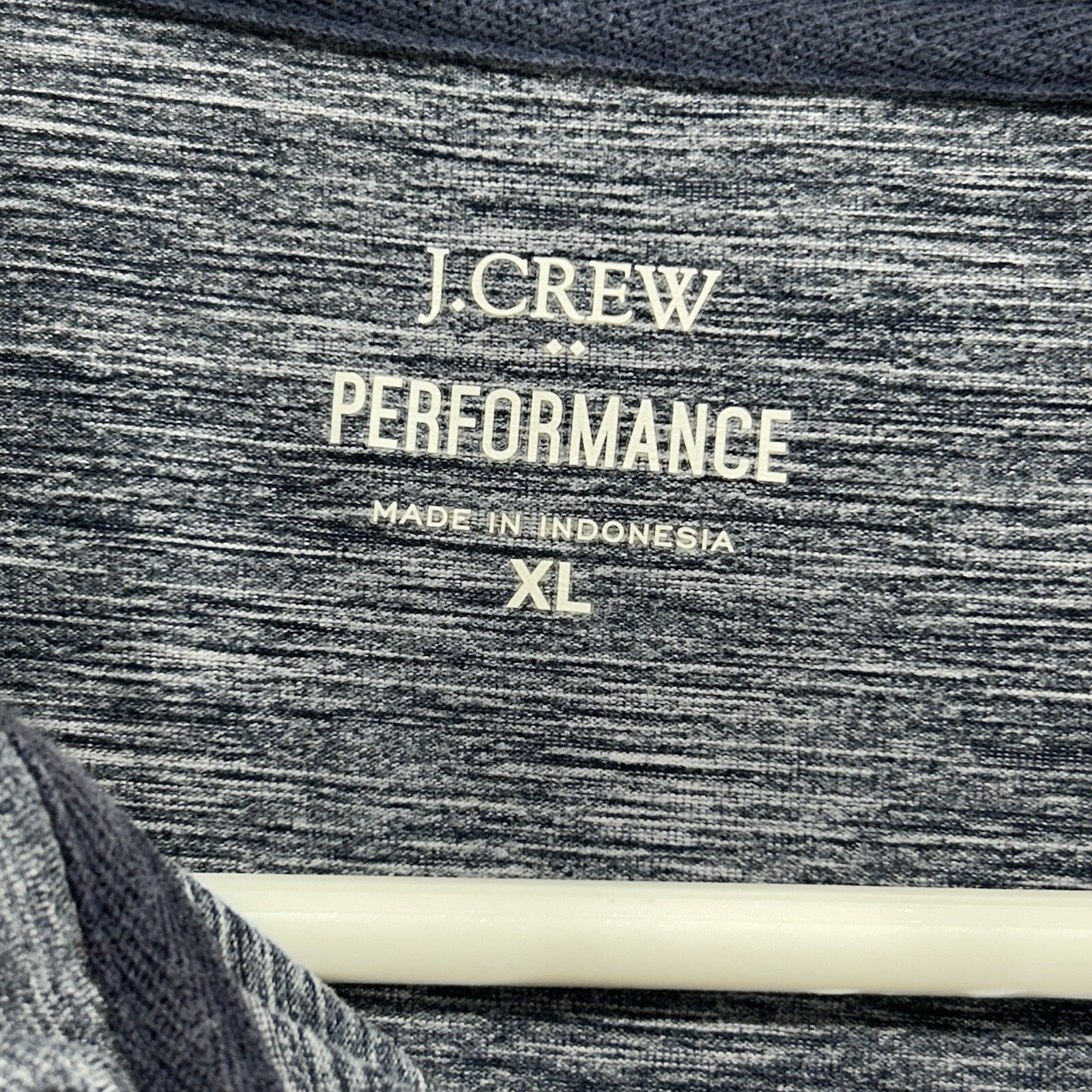 J Crew Performance Quater Zip Men XL Gray Casual Long Sleeve Activewear gallery
