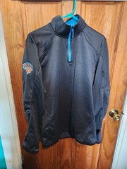 Under Armour New York Knicks Cold Gear Quarter Zip Sweater