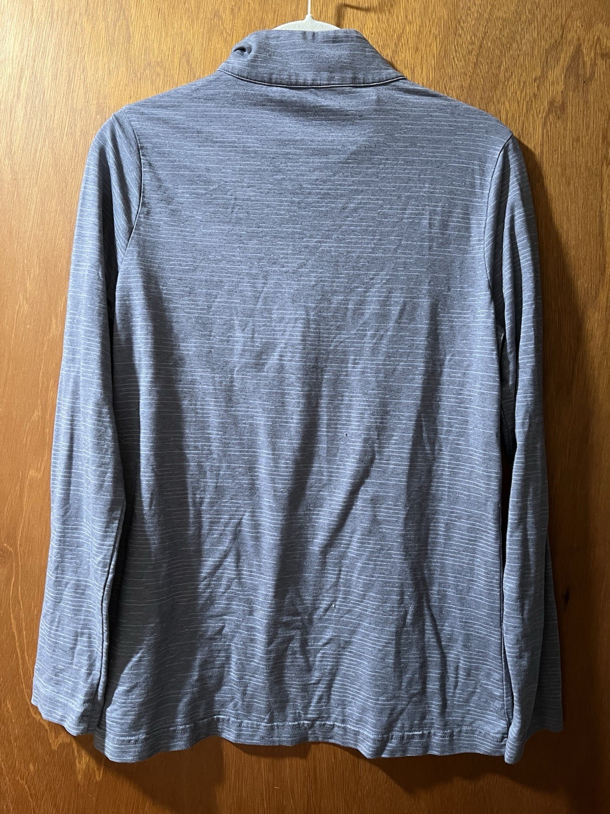 TravisMathew Mens Gray Heathered Polyester 1/4 Zip Mock Neck Golf Pullover S gallery