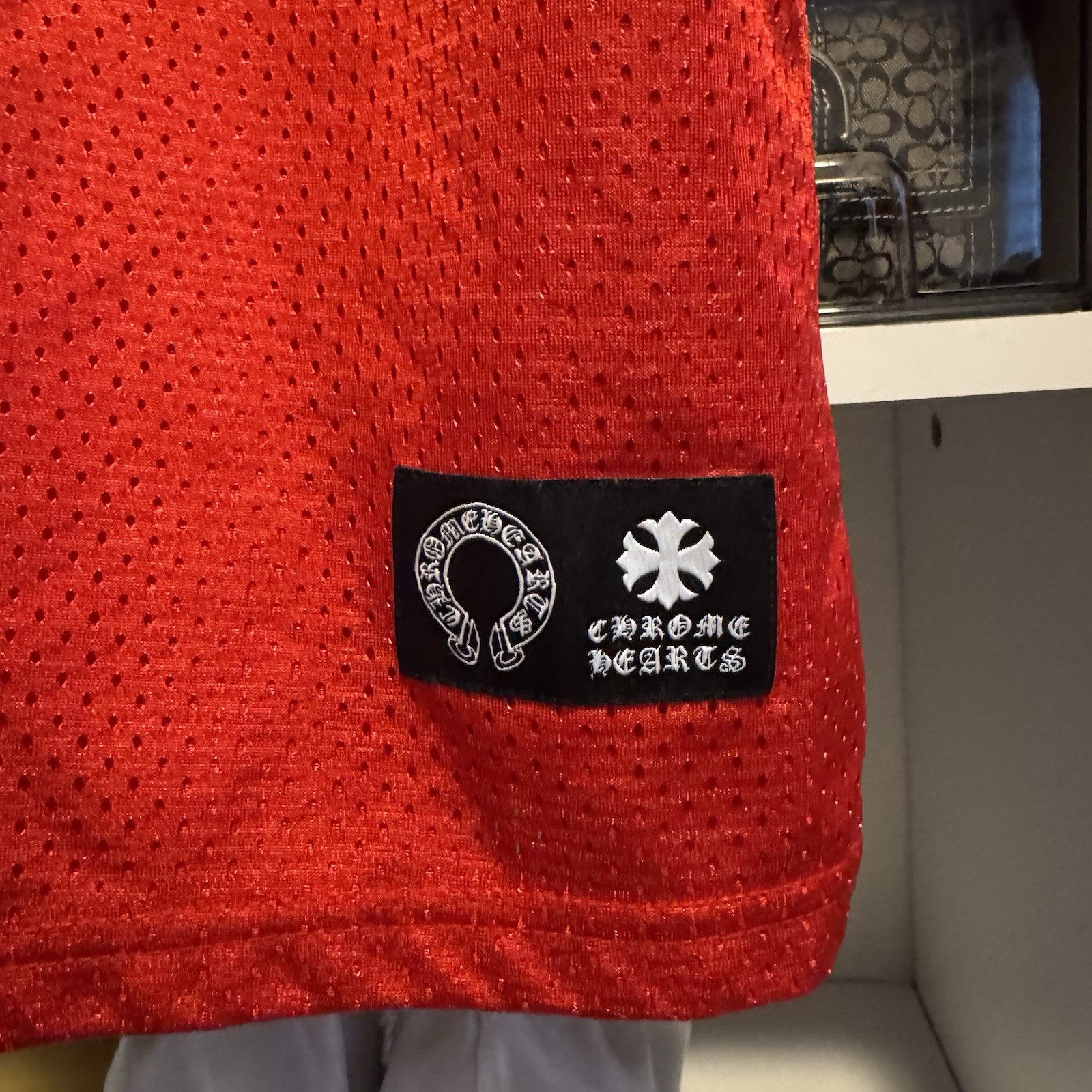 Chrome Hearts Team Red Jersey Form Size Large gallery