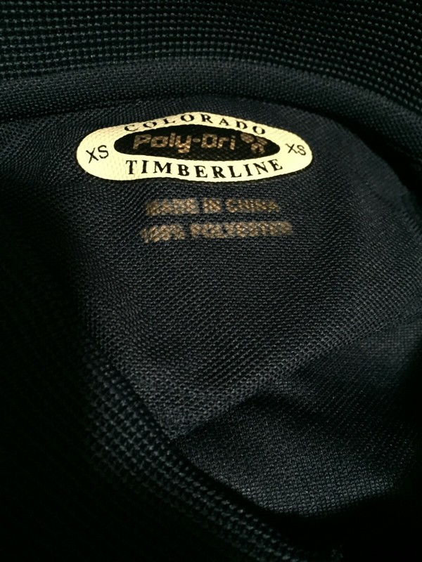Colorado Timberline MEN'S Poly DRY BLUE Polo/Golf Shirt Carnival Cruise-SIZE XS gallery