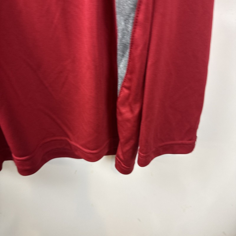 Men's Oklahoma Sooners OU Quarter-Zip Thin Light Jacket Red Large Designed In LA gallery