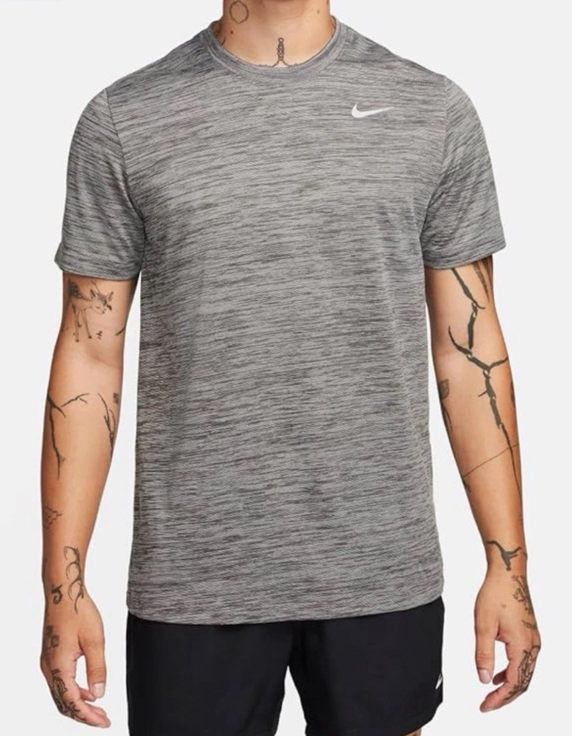 NWT Nike Dri-FIT Legend Training Veneer Men's XL T-shirt Iron Grey FQ3808-068 gallery