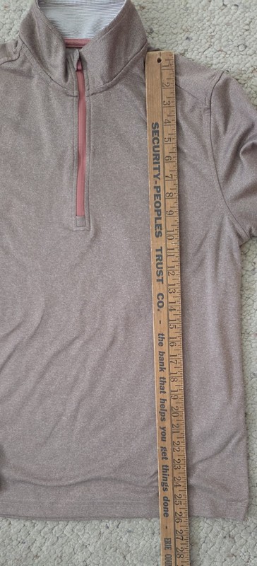 Maelreg Performance Pullover Long Sleeve Zip-Neck Shirt. Size Small. gallery