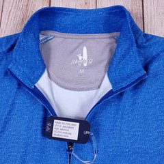 NWT JOHNNIE-O MILTON PERFORMANCE 1/4 ZIP PULLOVER Pipeline SZ M MEDIUM