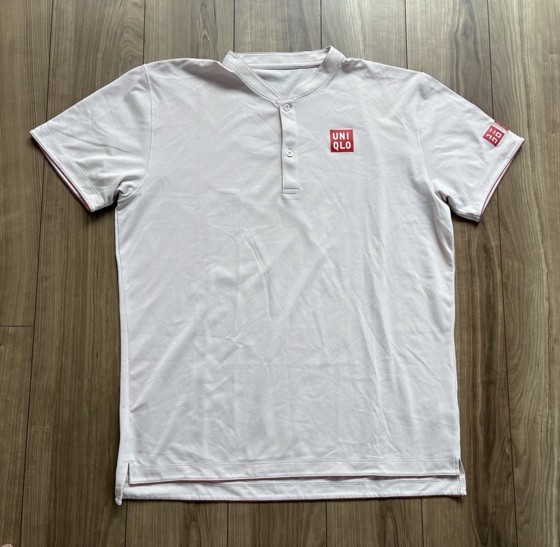 Roger Federer UNIQLO 2018 Basel Shirt size:L (JPN XL) RF Shanghai Paris gallery