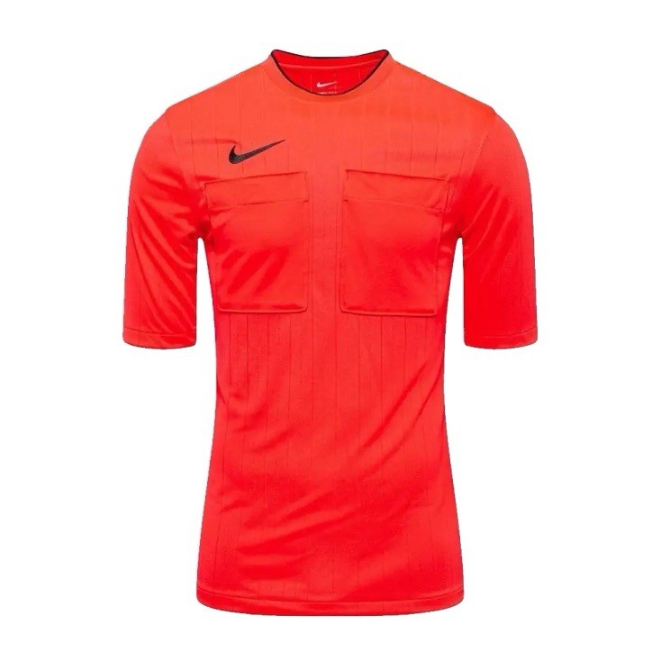 Men's Nike Dri-FIT Referee II Coral/Black Shirt Size MEDIUM gallery