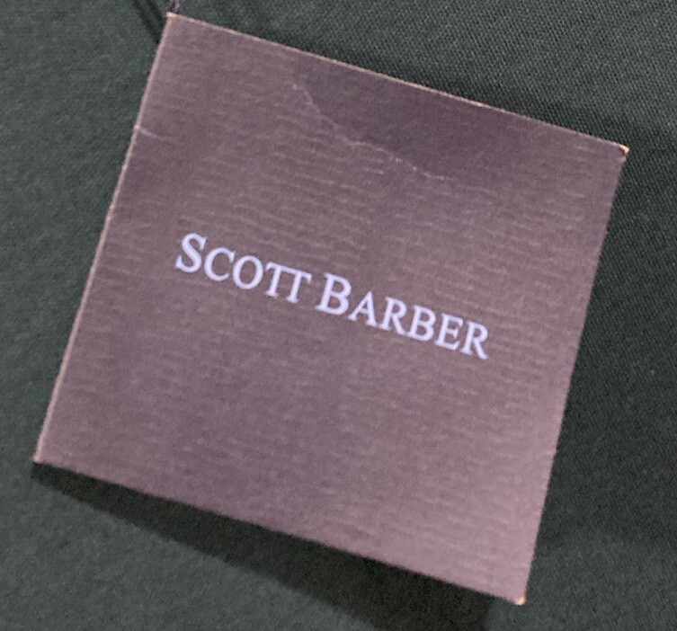 Scott Barber Mock Neck Long Sleeve Shirt Pine Green XXL NWT Style K75302 gallery