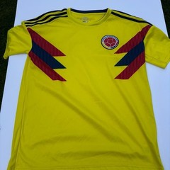Adidas Colombia 2018 World Cup Soccer Jersey Medium