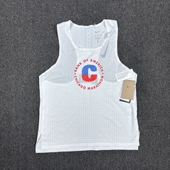 Nike ADV AeroSwift Singlet Tank Men Chicago Marathon 2023 FD2692-100 Size Medium