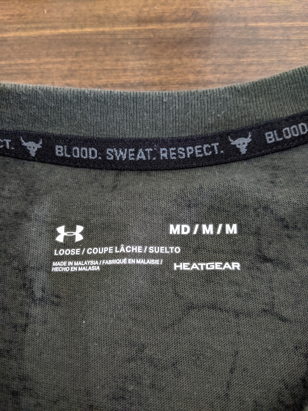 Men's Under Armour Project Rock Black Medium T-Shirt gallery