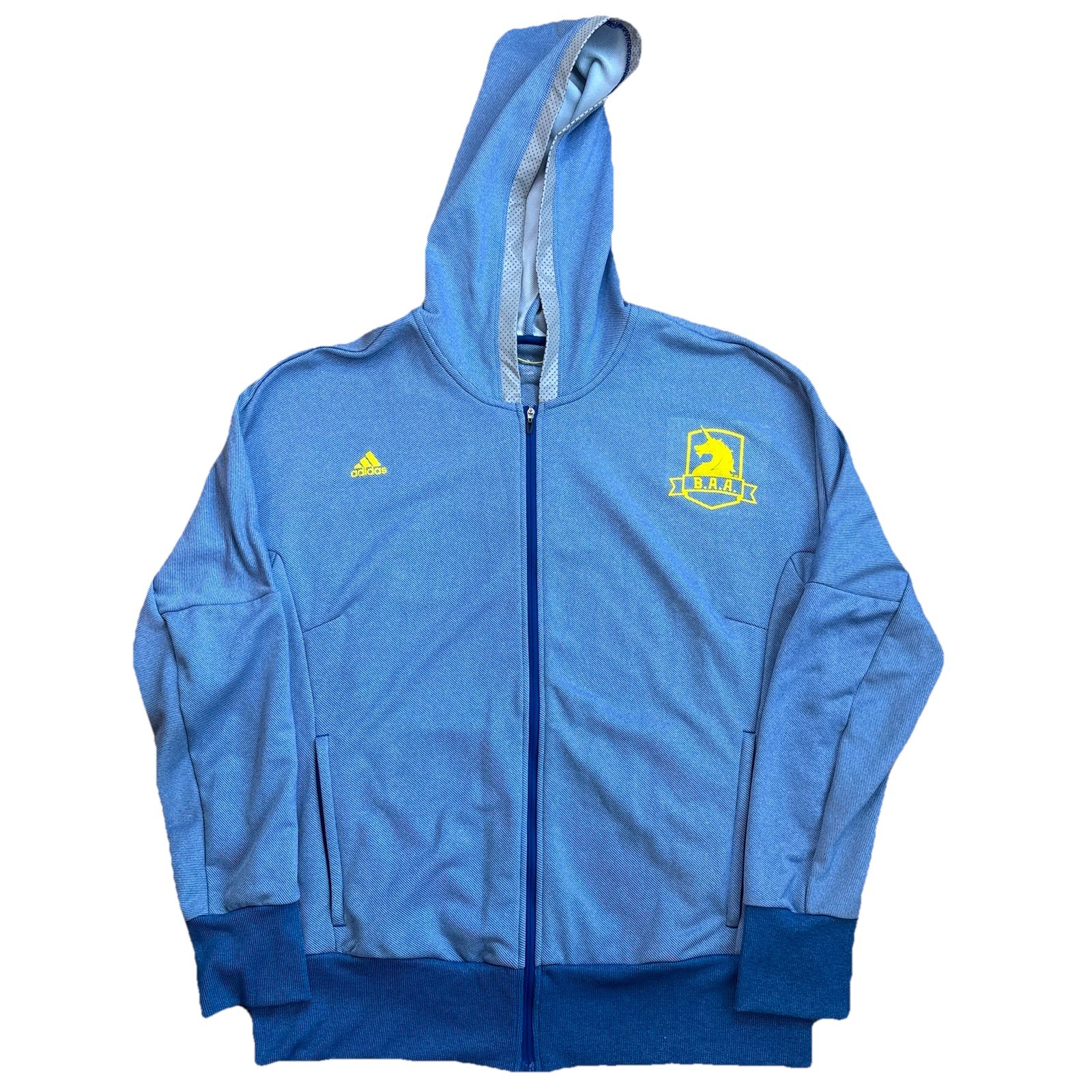 Adidas B.A.A. BOSTON MARATHON Zippered Climalite (Women's XL) Warm-Up Jacket gallery
