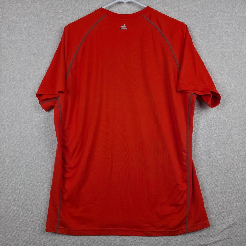 Adidas Climalite Flex 360 Performance Shirt Mens XL Red Athletic Running Workout gallery