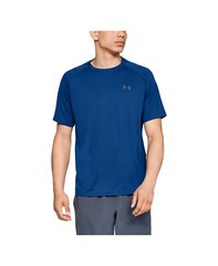 New Under Armour Men’s Tech Short Sleeve Tee Shirt S Dark Blue S0531