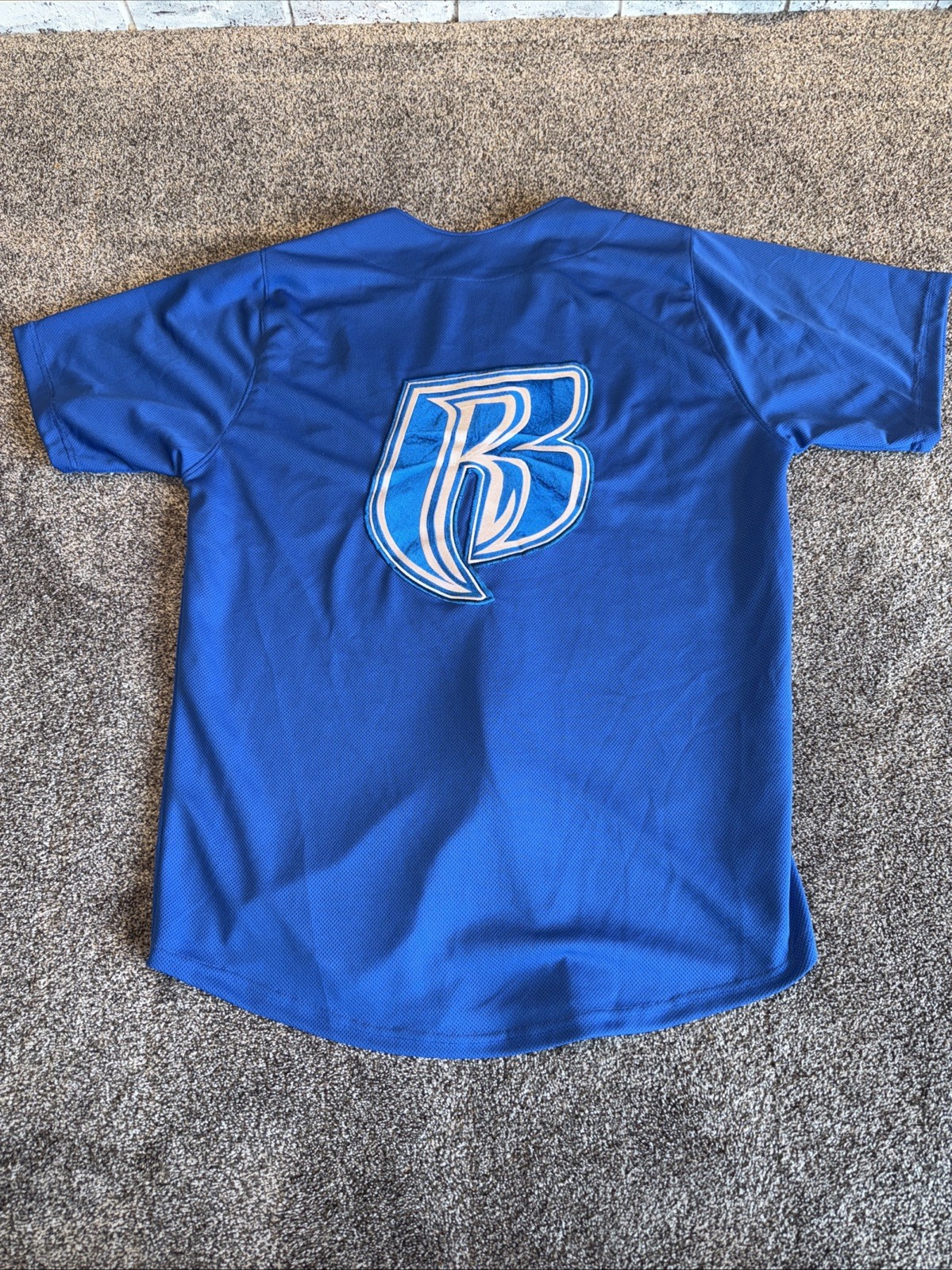 RARE Y2K | Ruff Ryders Jersey | Blue And White | Size L/XL | DMX | Hip Hop EUC gallery