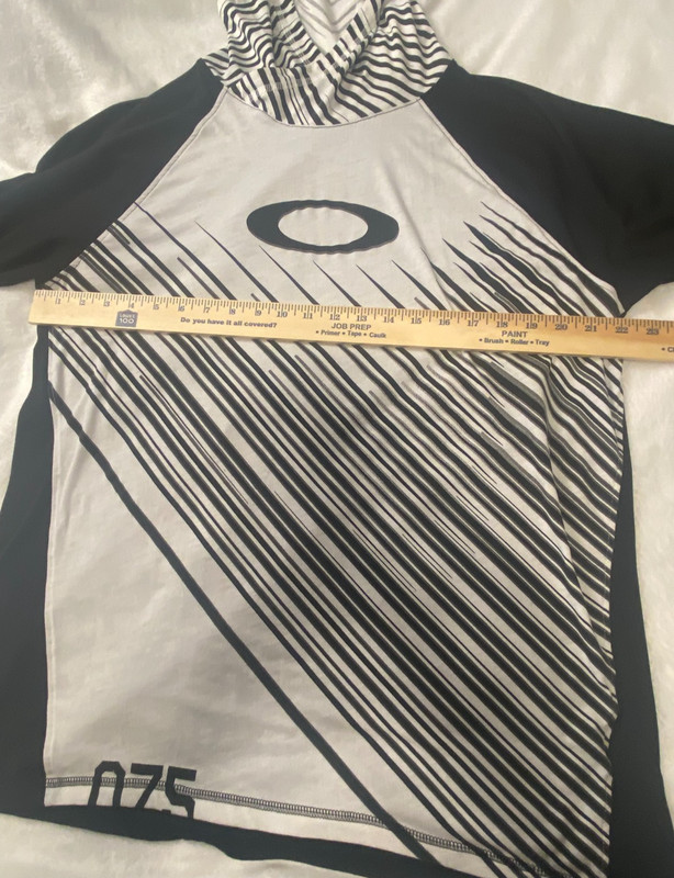 Vintage Y2K Oakley Software LW Technical Hoodie Shirt XL Raglan 90s Gorpcore gallery