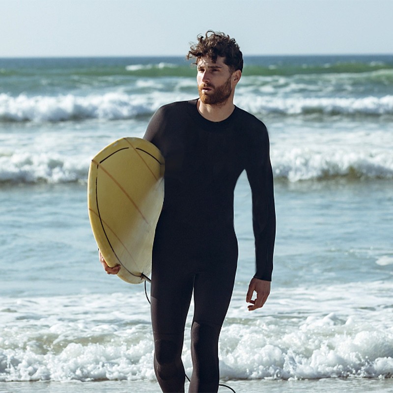 Compression Shirts Men's Rashguard Quick Dry Gym Fitness Shirts Spring Beach Sur gallery