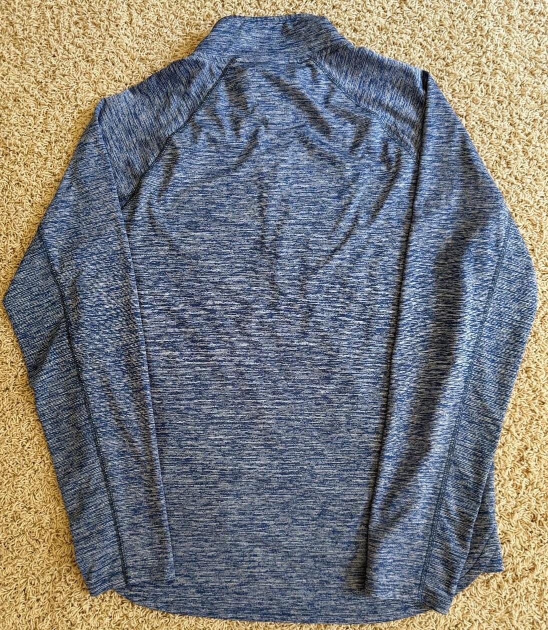 Men’s Bonobos Blue Slim Fit Athletic Quarter Zip Size M gallery