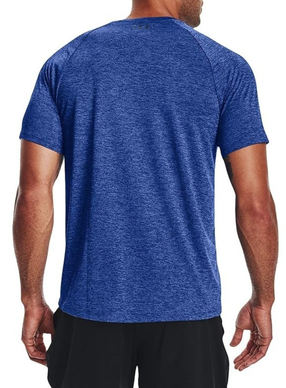 Under Armour UA Tech 2.0 Short Sleeve Tee 4XL Tech Blue/Black 1326413-432 gallery