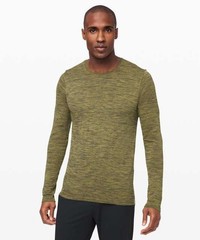 Lululemon Metal Vent Breathe Long Sleeve Men’s S True Navy Grape Leaf Shirt