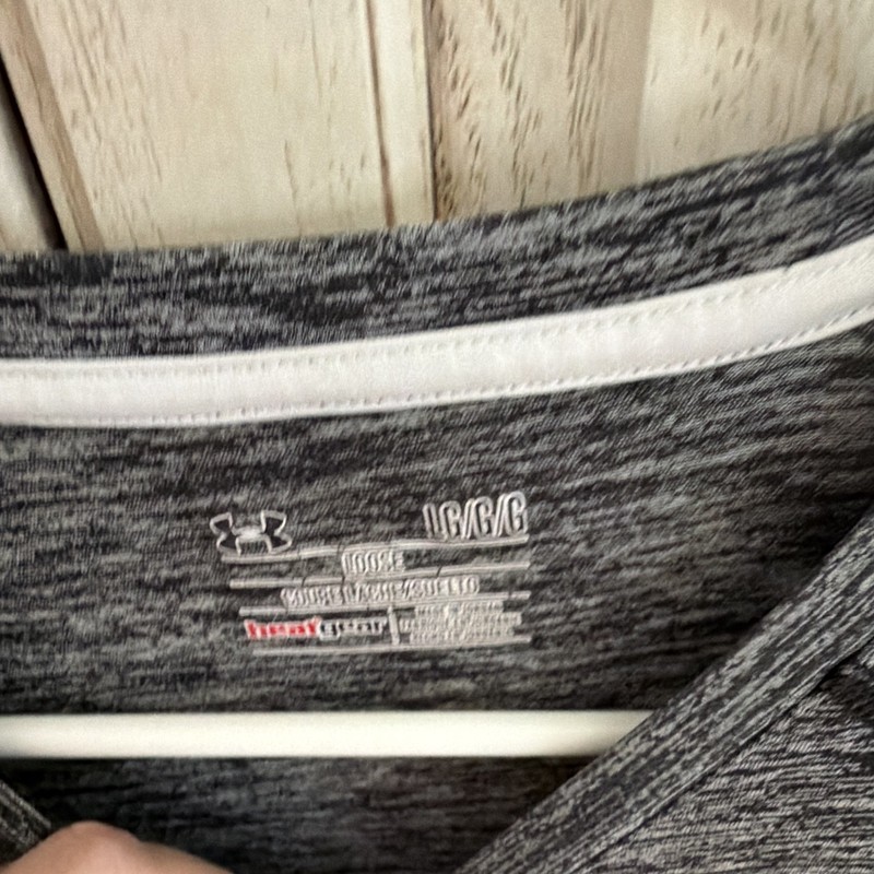 Under Armour UA Tech Men’s Loose Crew Neck T-Shirt Gray Short Sleeve LG/G/G gallery