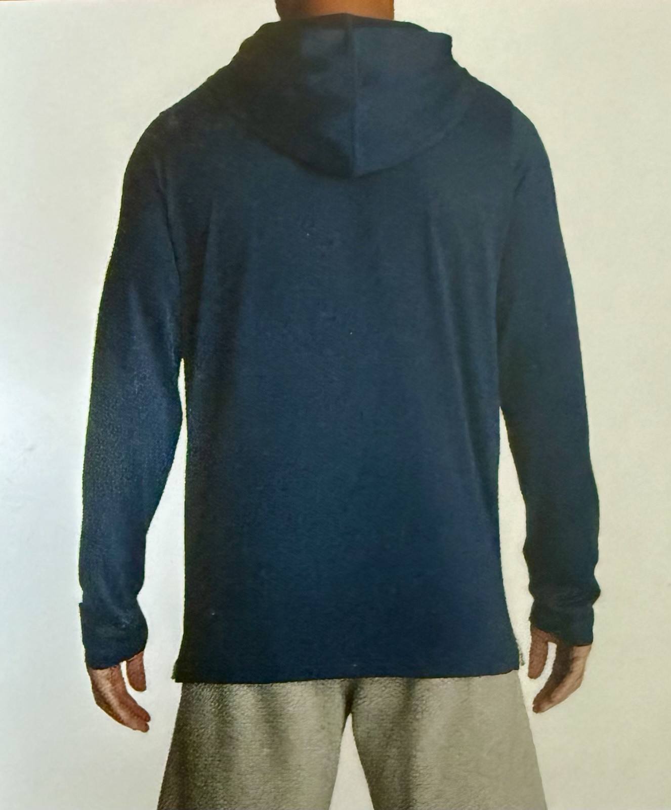 NWT PUMA Mens Lightweight Performance Fashion Pullover Hoodie Shirt Blue XXL gallery