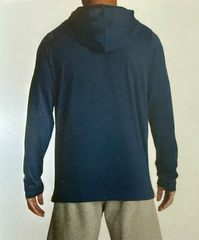 NWT PUMA Mens Lightweight Performance Fashion Pullover Hoodie Shirt Blue XXL gallery