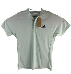 Adidas FreeLift HEAT.RDY Polo Dash Green Tech Indigo Men’s Size Large FK0805