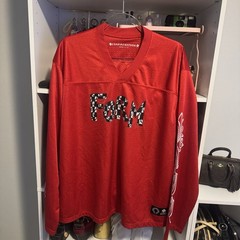 Chrome Hearts Team Red Jersey Form Size Large