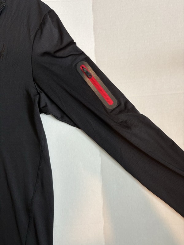 NEW Men's SPYDER Active 1/4 Zip Pullover Long Sleeve Medium Size gallery