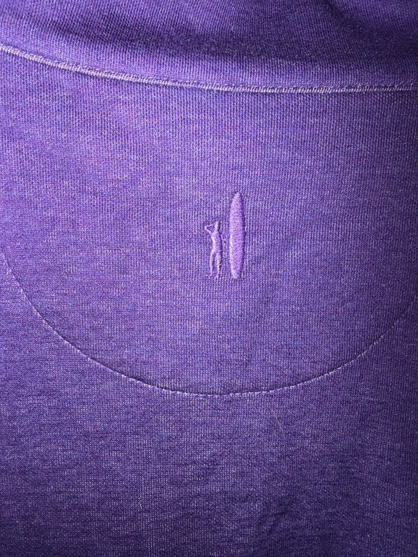 Johnnie-O Clemson Tigers Sully Performance 1/4 Quarter Zip Purple Mens Large gallery