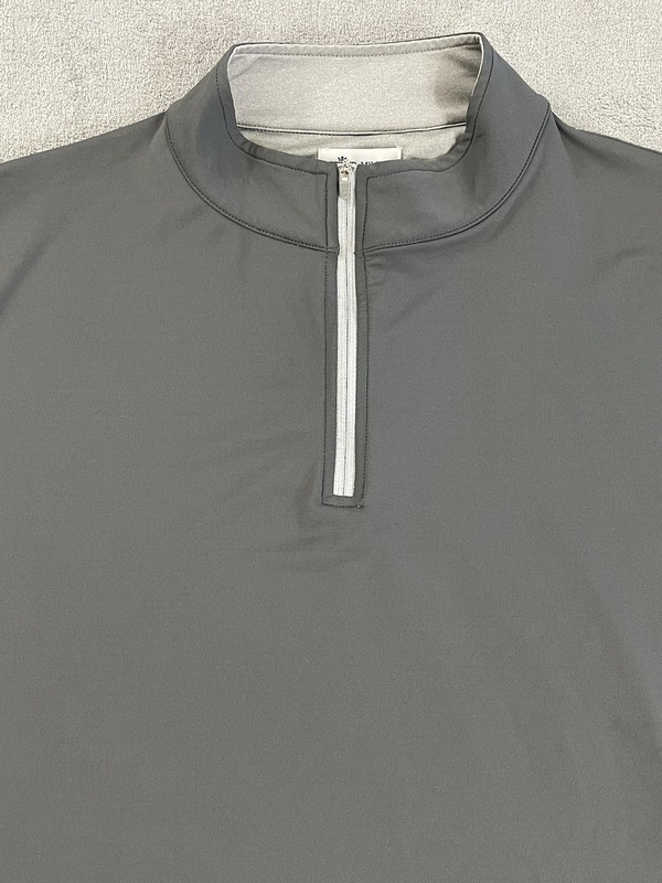Peter Millar Mens Iron Perth Performance Stretch 1/4 Zip XL TLF Annapolis Logo gallery