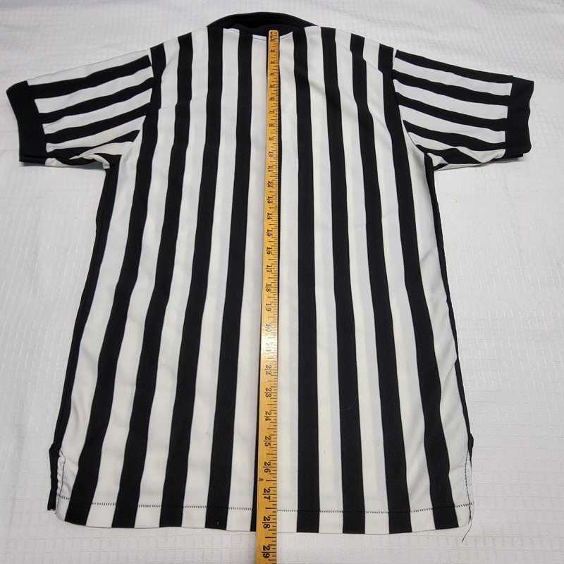 Men's Athletic Umpire Referees Shirt Polyester Jersey Pocket Size SMALL gallery