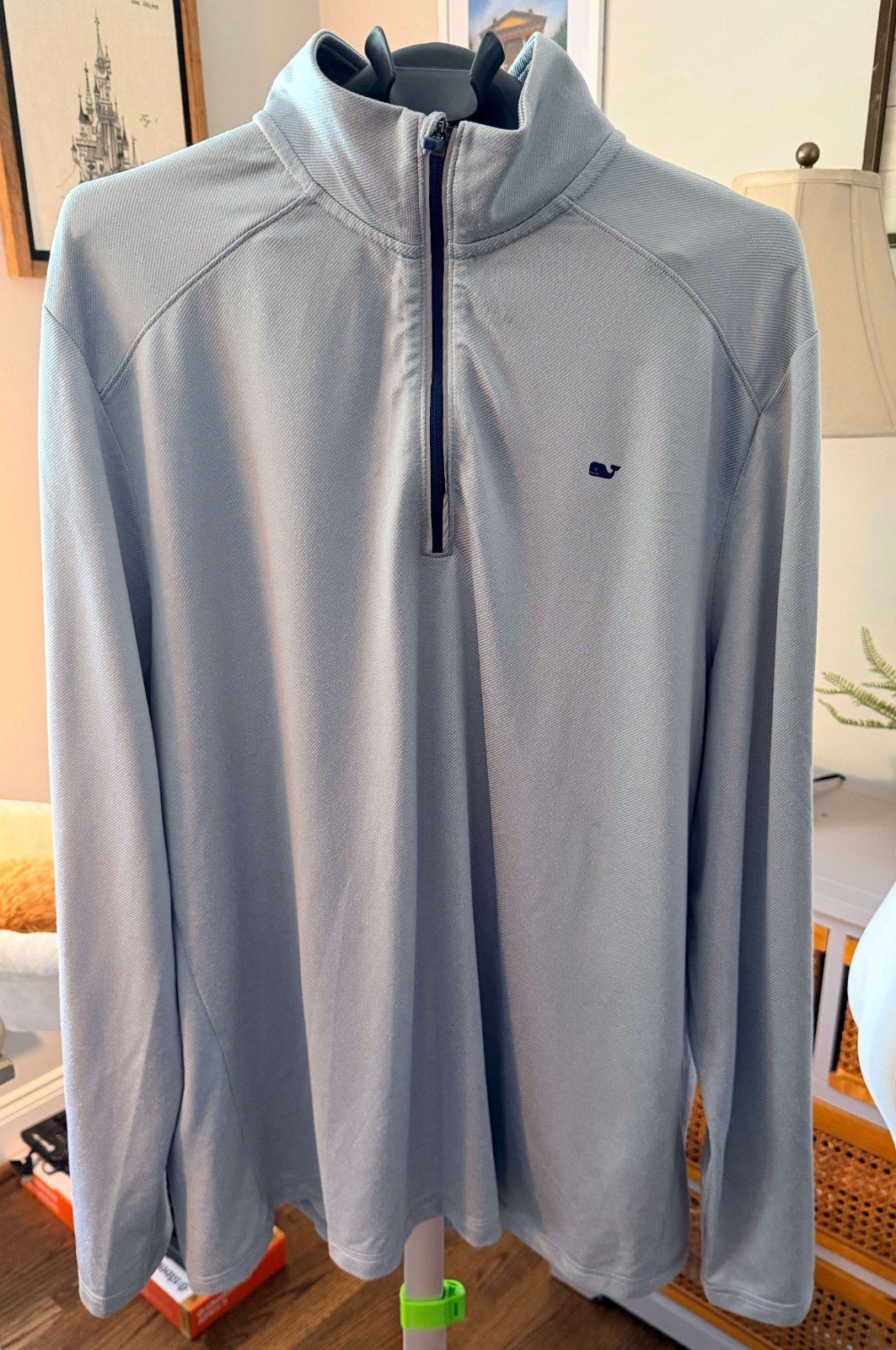 Vineyard Vines Performance 1/4 Zip Pullover Mens 2XL XXL Golf Whale Logo gallery