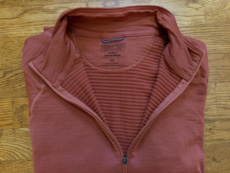 Patagonia Capilene Men's Thermal Weight Zip-Neck Pullover - M, Medium, Brick Red gallery