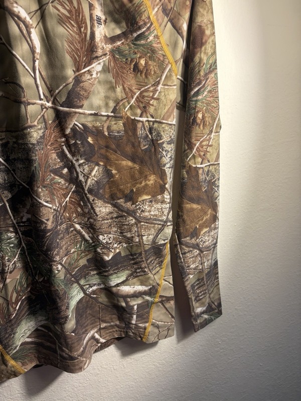 Under Armour Shirt Mens Medium Camo Compression Coldgear Realtree size M gallery