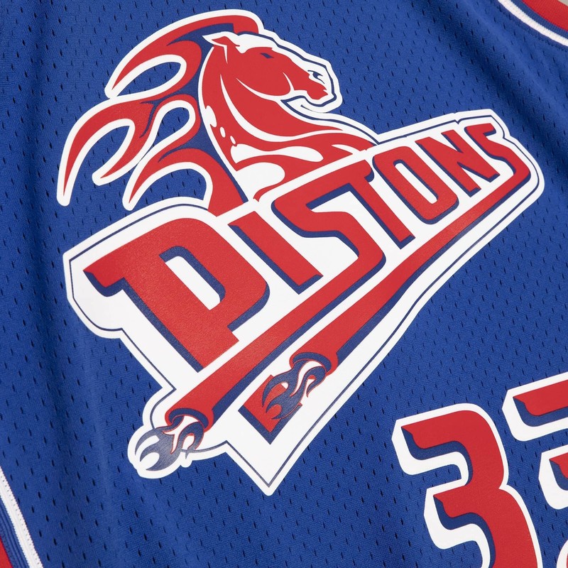 Mens Mitchell & Ness NBA RELOAD SWINGMAN JERSEY - DETROIT PISTONS '98 GRANT HILL gallery
