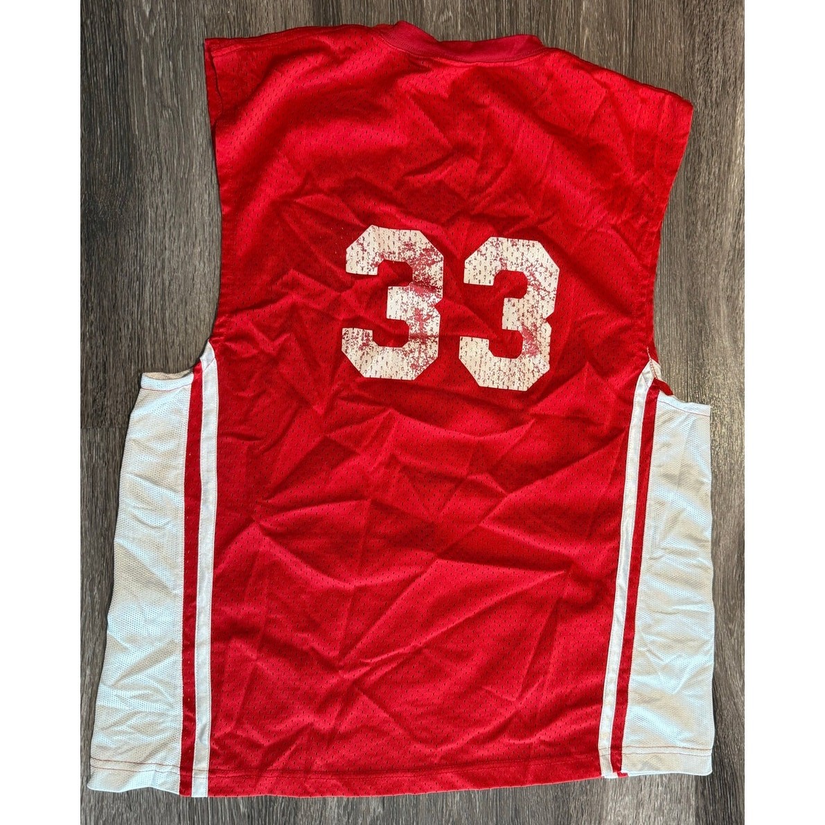 Vintage Y2K AND1 Basketball Streetball Jersey Men's XL Blockecore Red Mesh OBO gallery