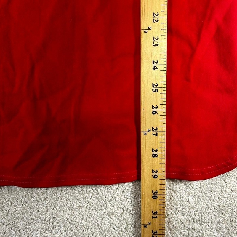 Vintage 80s red and yellow poly/rayon blend track and field tank top gallery