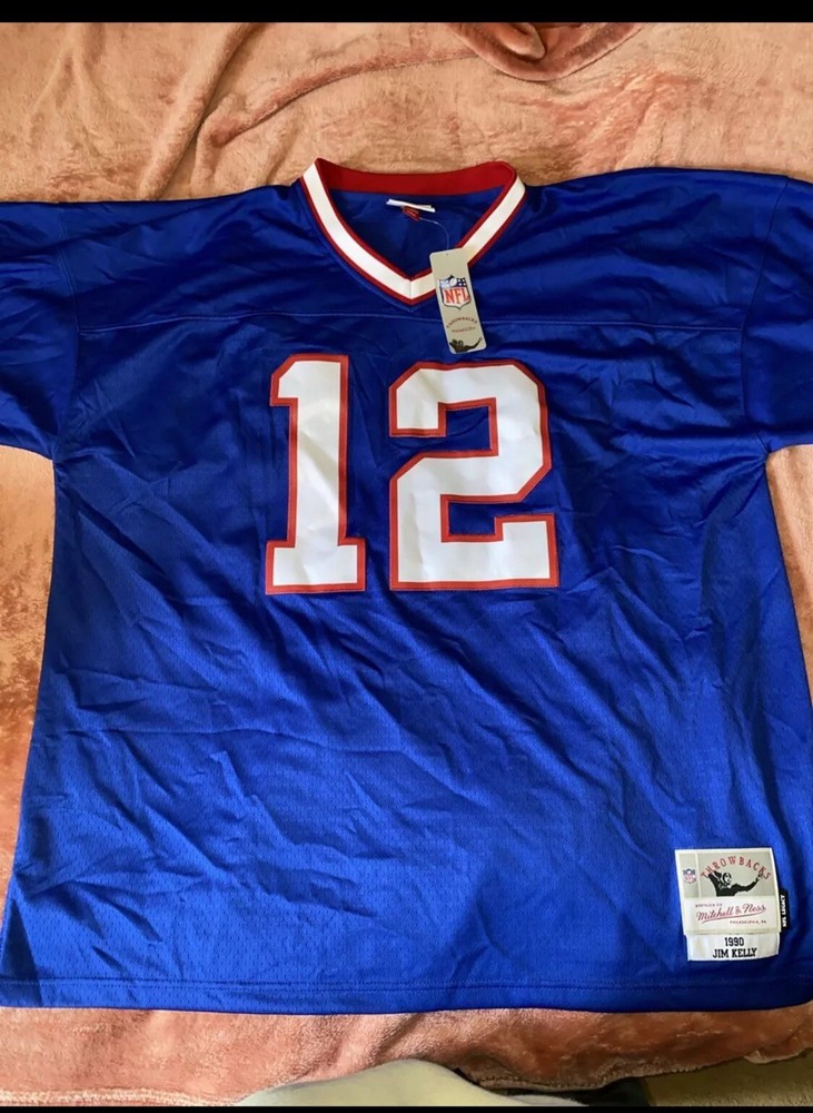 MITCHELL & NESS NFL LEGACY JERSEY BUFFALO BILLS 1990 JIM KELLY