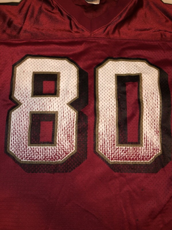 NIKE JERRY RICE San Francisco 49ers Men's Jersey SIZE X LARGE MADE IN USA 90's gallery