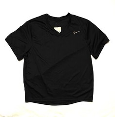 Nike Stock Club Speed Short Sleeve Lacrosse Jersey Men’s L Black DO8816