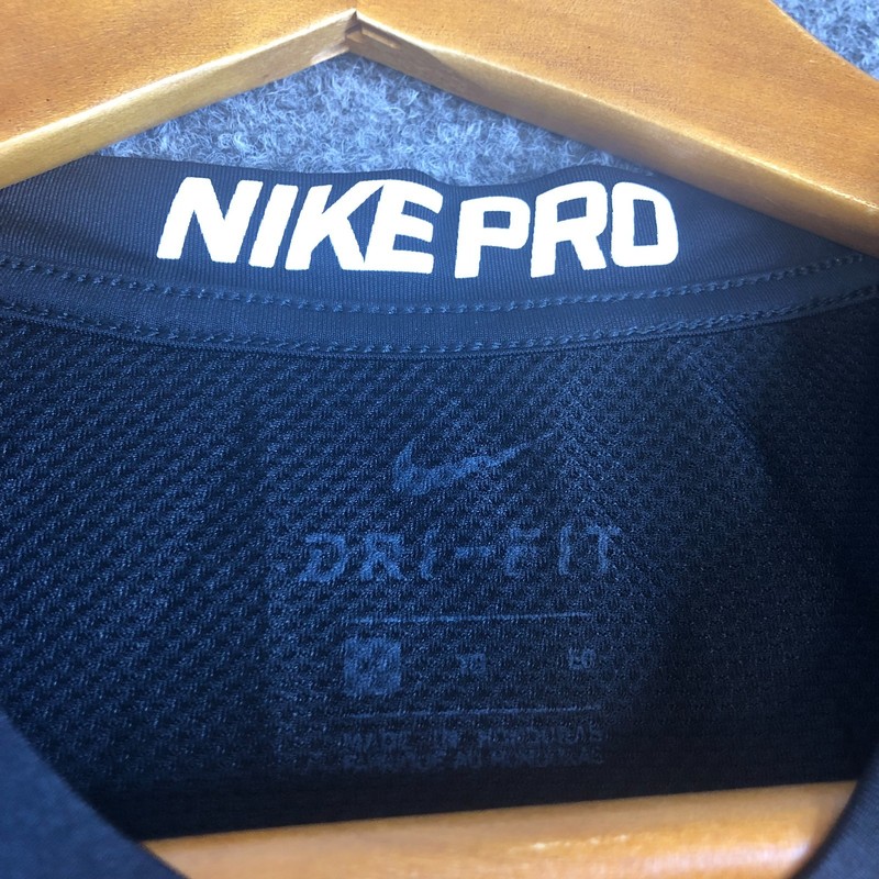 Nike Pro Compression Shirt Mens Extra Large Black Marathon Stretch Gym Fitted gallery
