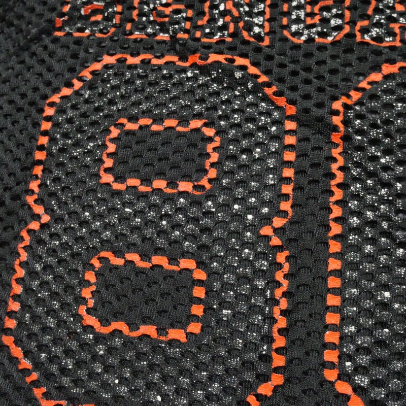 Vintage Campion Jersey Adult Medium Black Bengals Mesh Football 80s 90s gallery