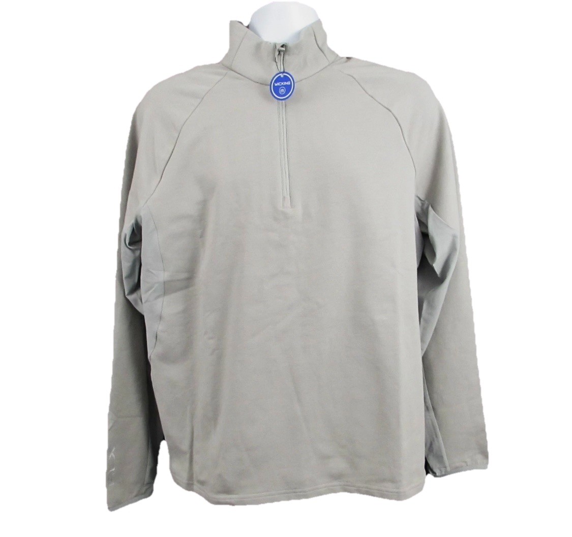 RLX Golf Ralph Lauren Soft Grey Q Zip Quarter Zip Pullover Size Medium NWT gallery